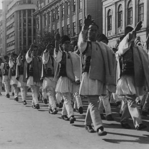 Mozgósított román csapatok
